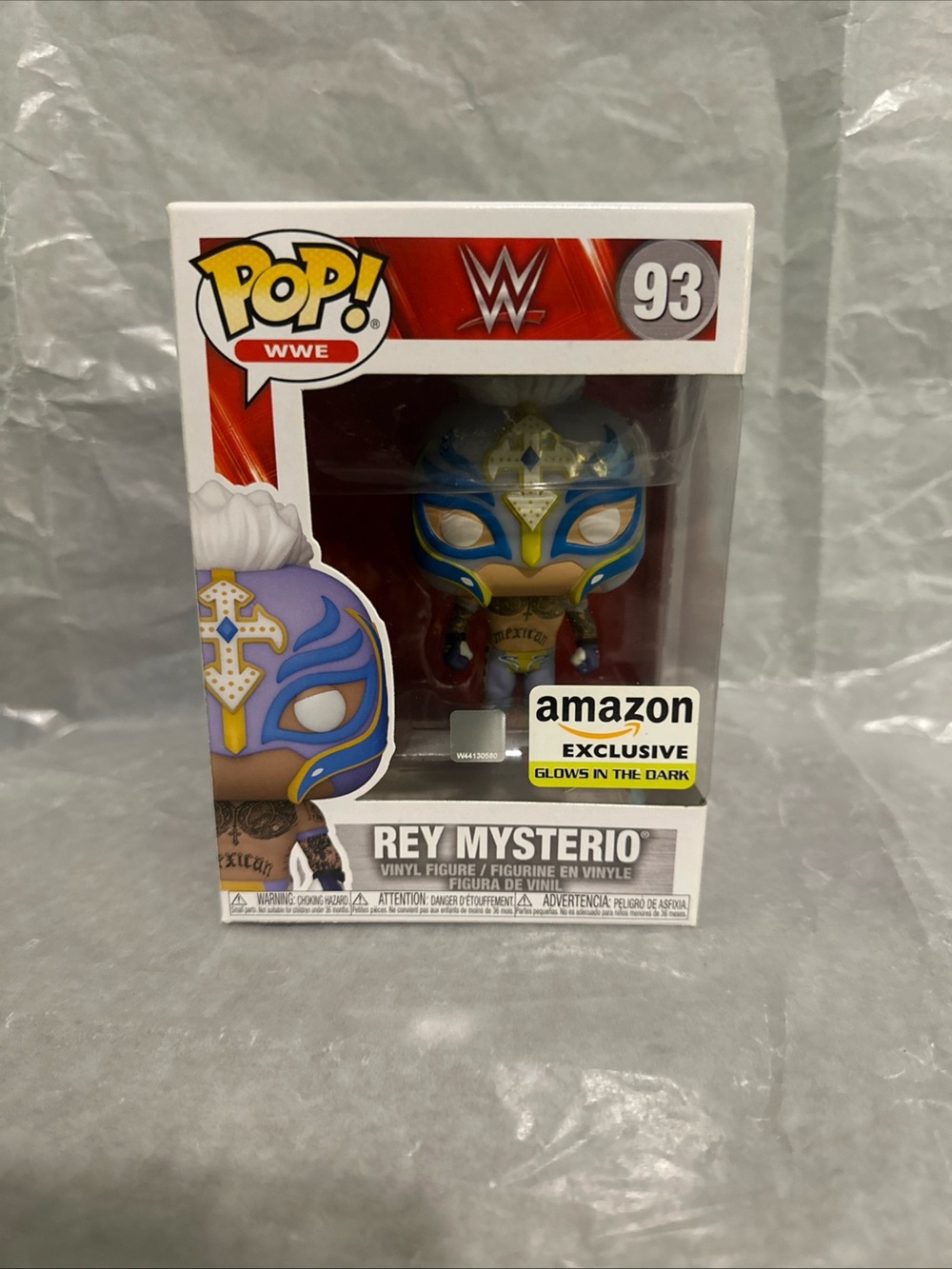 Funko Pop WWE Rey Misterio Amazon Exclusive Glow In The Dark #93
